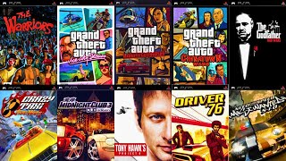 Top 25 Best PSP Open World Games For PPSSPP Android