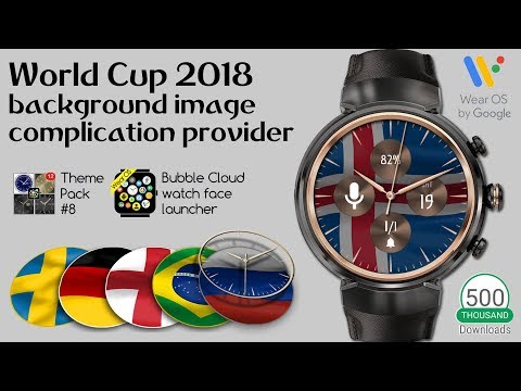 World Cup watch face backgroun video thumbnail