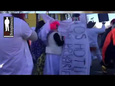 Protest la Corni de la sărbătorile de iarnă