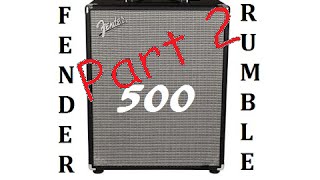 Video thumbnail for Episode II - The Fender Rumble 500 Strikes Back by New Anomaly Productions