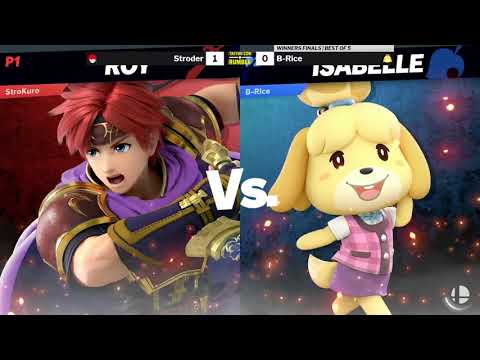 Taiyou Con Rumble 2 SSBU Winners Finals - Stroder (Roy) vs B-Rice (Isabelle)