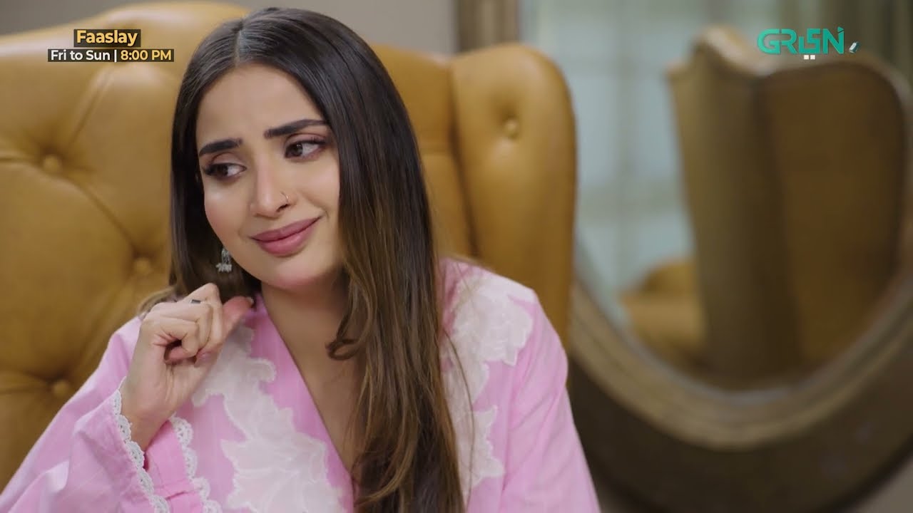 Faaslay Episode 33 | Best Scene 03 | Ali Ansari - Saboor Aly | Green TV Entertainment
