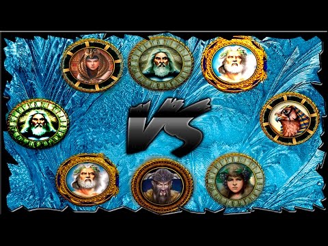 Age of Mythology Titans - 8 Players FFA Online Game #3 - Gameranger