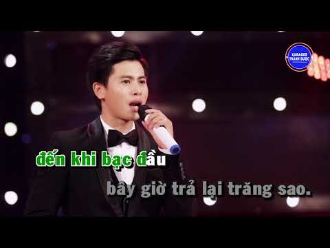 Tình Yêu Trả Lại Trăng Sao - Karaoke Nguyễn Thành Viên - Beat Chuẩn