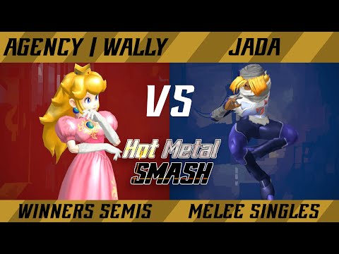 Hot Metal Smash #9 Winners Semis - Agency | Wally (Peach) vs. Jada The Beetle King (Sheik) - Melee