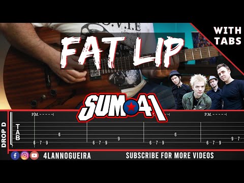 Fatlip - Sum 41 (Guitar Cover With Tabs)
