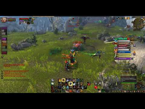 Arms Warrior chasing down Mistweaver Monk, then killing Shadow Priest