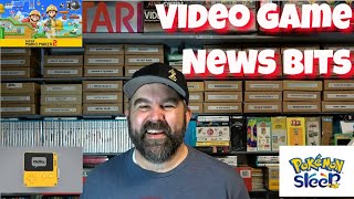 Game News Bits:  Pokemon Sleep, Playdate, Mario Maker 2 & More!