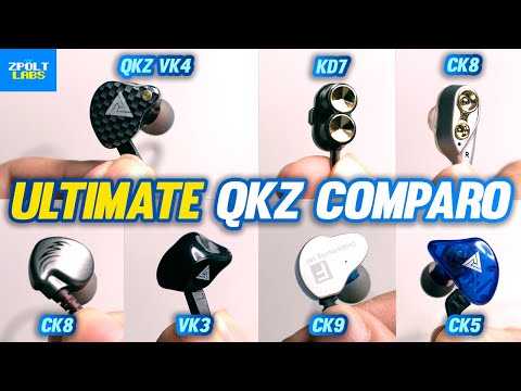 ULTIMATE QKZ Comparison! - VK4 vs KD7 vs CK5 vs CK8 vs CK9 vs VK3 vs CK7!