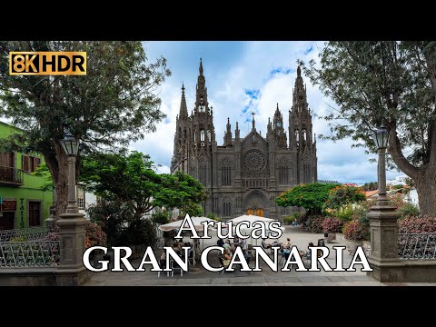 Church of San Juan Bautista - Arucas  -   Gran Canaria   -  Canary Islands -   Spain  8K