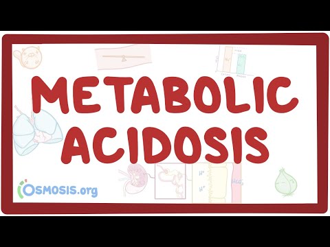 Metabolic acidosis - causes, symptoms, diagnosis, treatment, pathology