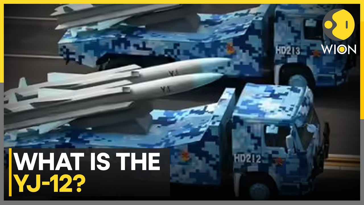 What Is the YJ-12? China’s Long-Range Supersonic Anti-Ship Missile Explained | WION