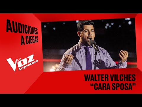 Walter Vilches - "Cara sposa" - Blind Auditions - The Voice Argentina 2025