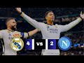 Real Madrid x Napoli | 4 - 2  | Extended  Highlights And Goals