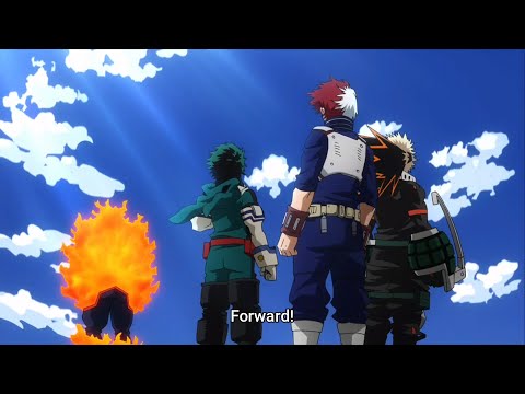 First real lesson by Endeavor | My Hero Academia S5 E15