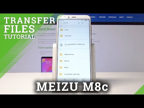 How to Transfer Files in MEIZU M8c – Import / Export Data