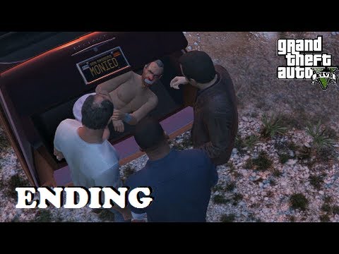 Grand Theft Auto V Ending / GTA V Gameplay Walkthrough! (Ending C)