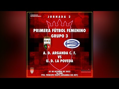 J2 A.D. ARGANDA C.F. FEM 2-2 U.D. LA POVEDA [GOLES] + BONUS CLIP