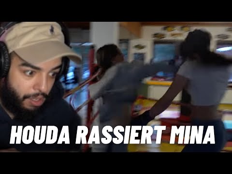 HOUDA DESTROYS MINA SAMI REACTS TO PUMPING'S BOXING SHOW🥊|HOUDA VS MINA