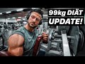 Diät Update mit 99kg | Mein Geheimnis für BRUTALE Schultern