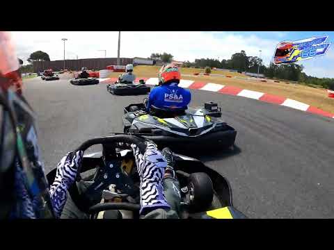 Kart world championship (KWC 2022)  6H Nationscup - Some laps with a "rocketship" P23/40, Portugal