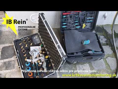 Čistenie a preplach trubiek podlahového kúrenia