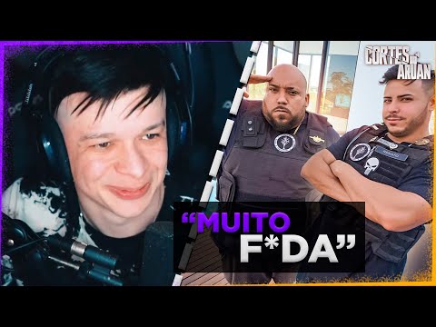 ARUAN REAGE A O RENATO CONDECOROU O GRANDE LIDER (CAÇADORES DE LENDAS ELITE) - Cortes do Aruan