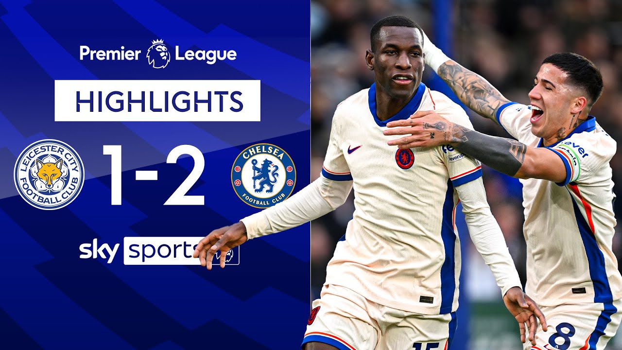 Leicester 1-2 Chelsea - Premier League