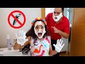 Bia Lobo Aprendendo Regras de Comportamento em casa Rules of conduct for children