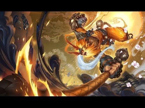 LoL Season 7 S7 | Wukong vs Hecarim | Flex 5v5 | Jungle | #004 | Aaron Le