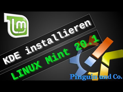 KDE Plasma installieren - Linux Mint 20.1 Tutorial