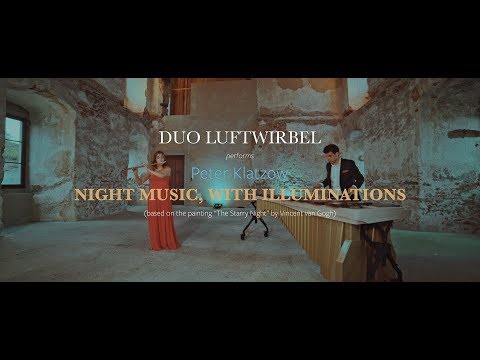 Night music, with Illuminations by Peter Klatzow. Duo Luftwirbel