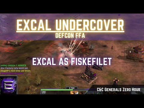DEFCON FFA | ExCaL as FiskeFilet | Tank - No Rules | C&C Zero Hour