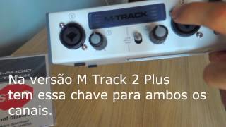 Video thumbnail for M-audio M-Track MK2 Unboxing / Review Português PT-BR by Diego Vinicius