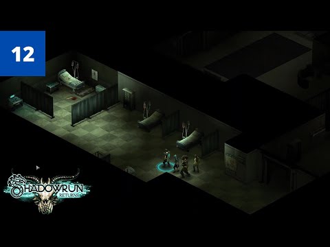 Shadowrun Returns 100% (Very Hard) Walkthrough Part 12 - Mercy Mental Hospital (No Commentary)