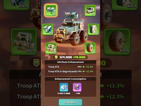 #darkwarsurvival #darkwar dark war update when getting critical upgrading apc! Alloy is needed #tips