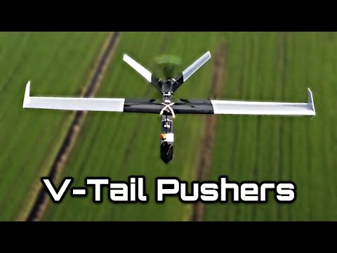 V-Tail Pushers for Long Range FPV - Design & Performance Comparisons