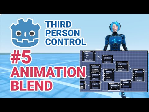 Godot Third Person Control - Animation Blend
