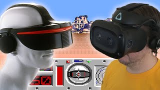 Unreleased Sega VR Headset Emulated On HTC Vive!