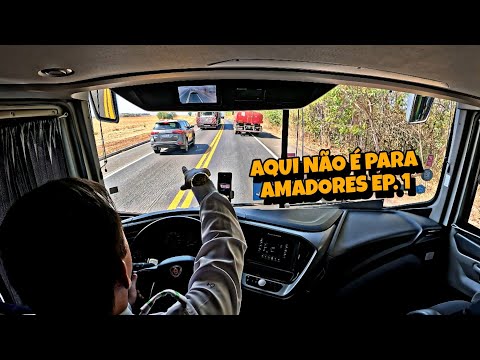 NÃO Entra SEM a Instrução do PROFISSIONAL BR 153 AQUI é Tenso. No Marcopolo G8 DD da Tocantins.