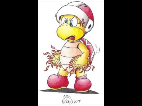 Paper Mario Flare's Volcano Underground