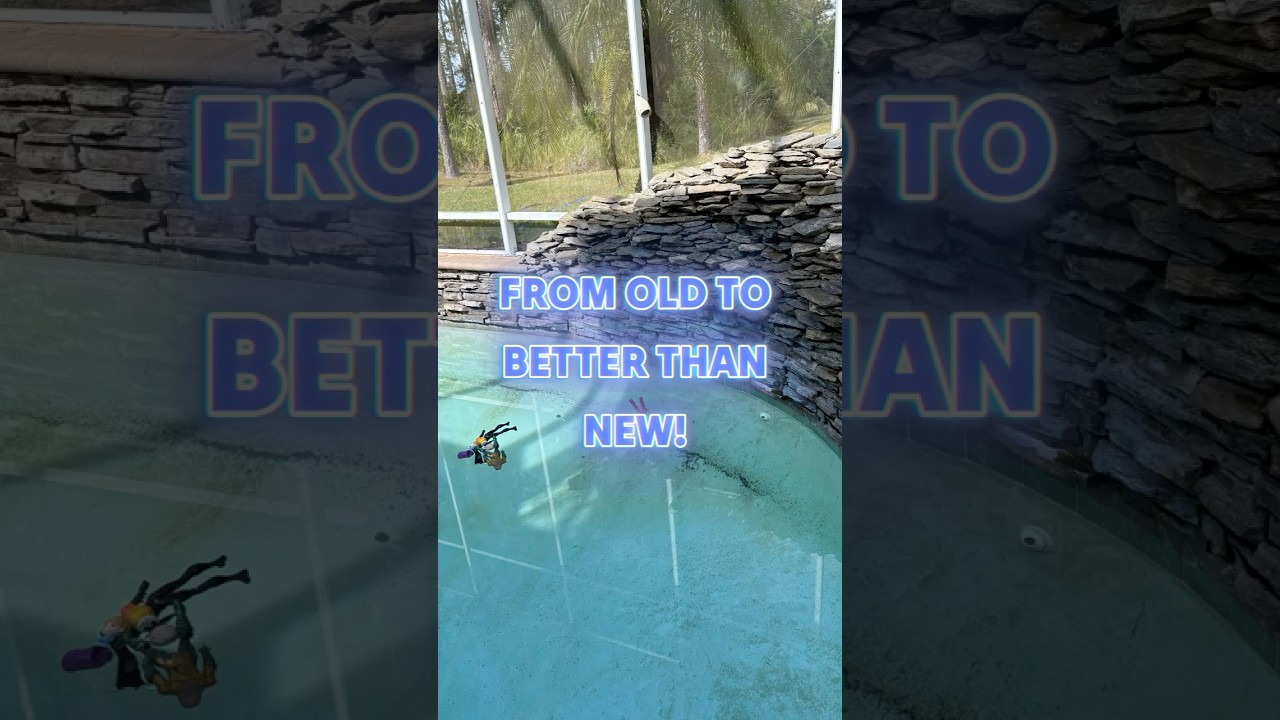 Palm Coast Pool & Spa Remodel - Before & After #palmcoast #poolremodel