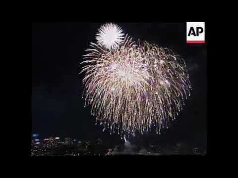 AUSTRALIA SYDNEY OLYMPICS FIREWORKS 2