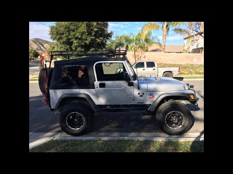 Garvin Wilderness Expedition Roof Rack Installation for Jeep TJ