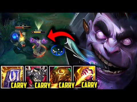 Mundo is ACTUALLY a BEAST NOOB JUNGLER (Most DMG DEALT/Taken🔥) - League of Legends