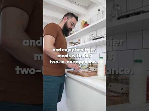 Microwave + Air Fryer: The Ultimate Kitchen Combo! 🍔🔄 #KitchenTech #FoodHacks