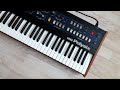 KORG POLYSIX Analog Synthesizer (1982) The Classic 70s String Machine in the Synth. Cinematic Sound
