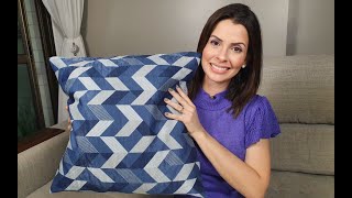 TV Mãos à Obra ensina a fazer capa de almofada sem costura