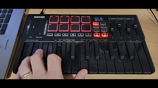 Video thumbnail for Donner DMK25 Pro MIDI Keyboard Controller Review!  Is it worth the money? by MyMusicMasterclass