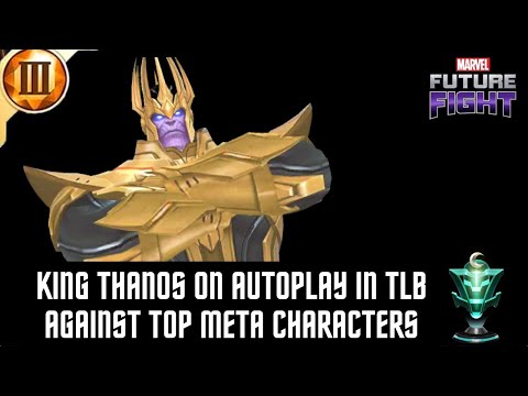 King Thanos Against Meta Characters in Timeline Battle on Auto Play With Mighty Regen CTP